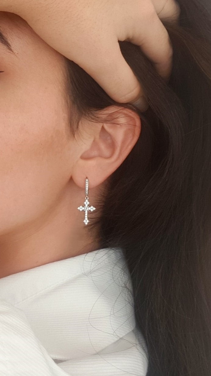 Eunice Cross Earrings