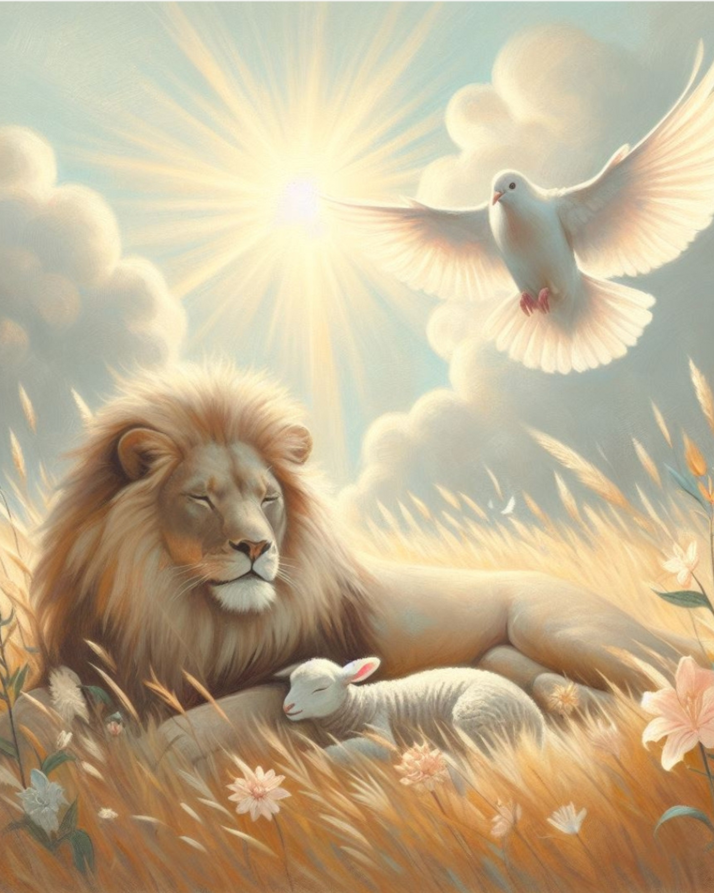 Triune God Print