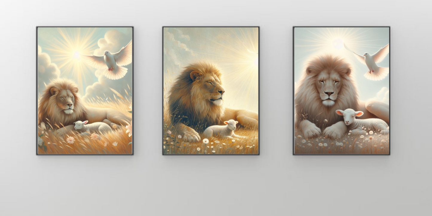 Triune God Print