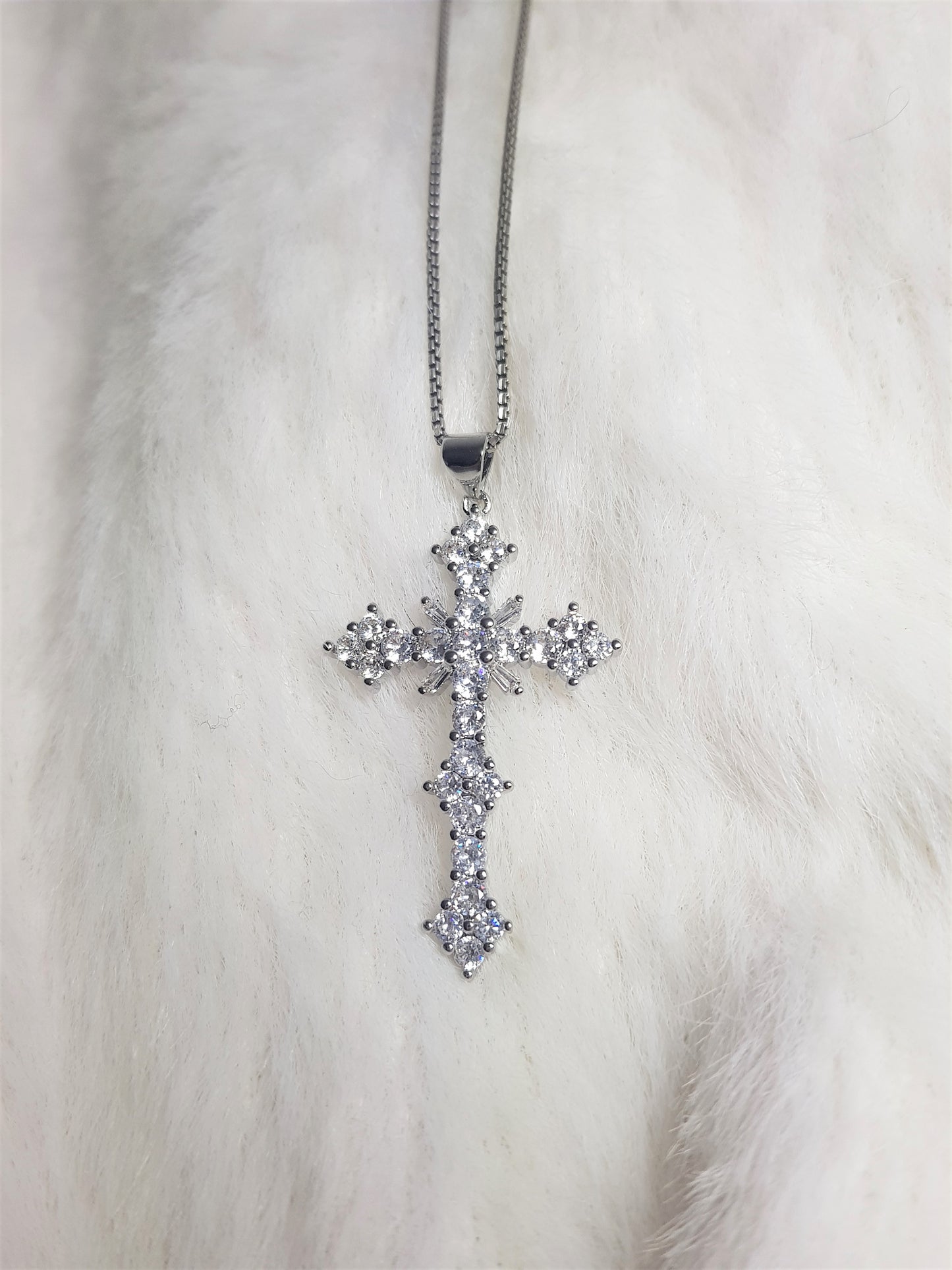 Deborah Cross Necklace
