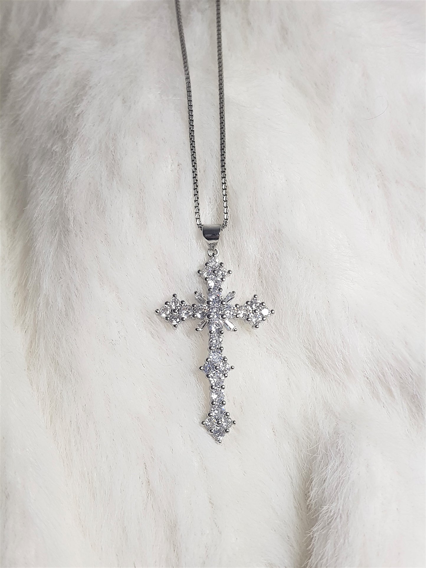 Deborah Cross Necklace