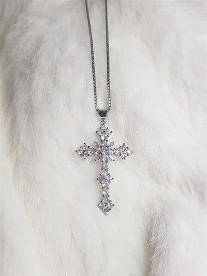 Deborah Cross Necklace