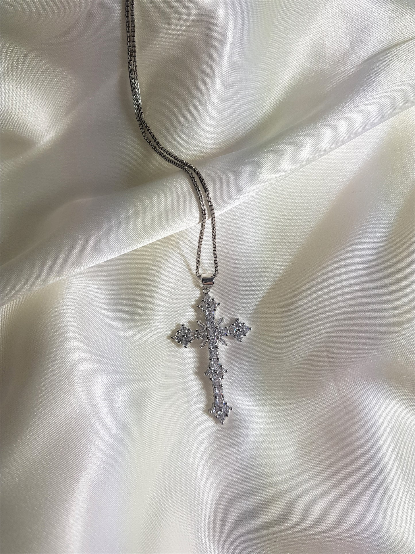 Deborah Cross Necklace