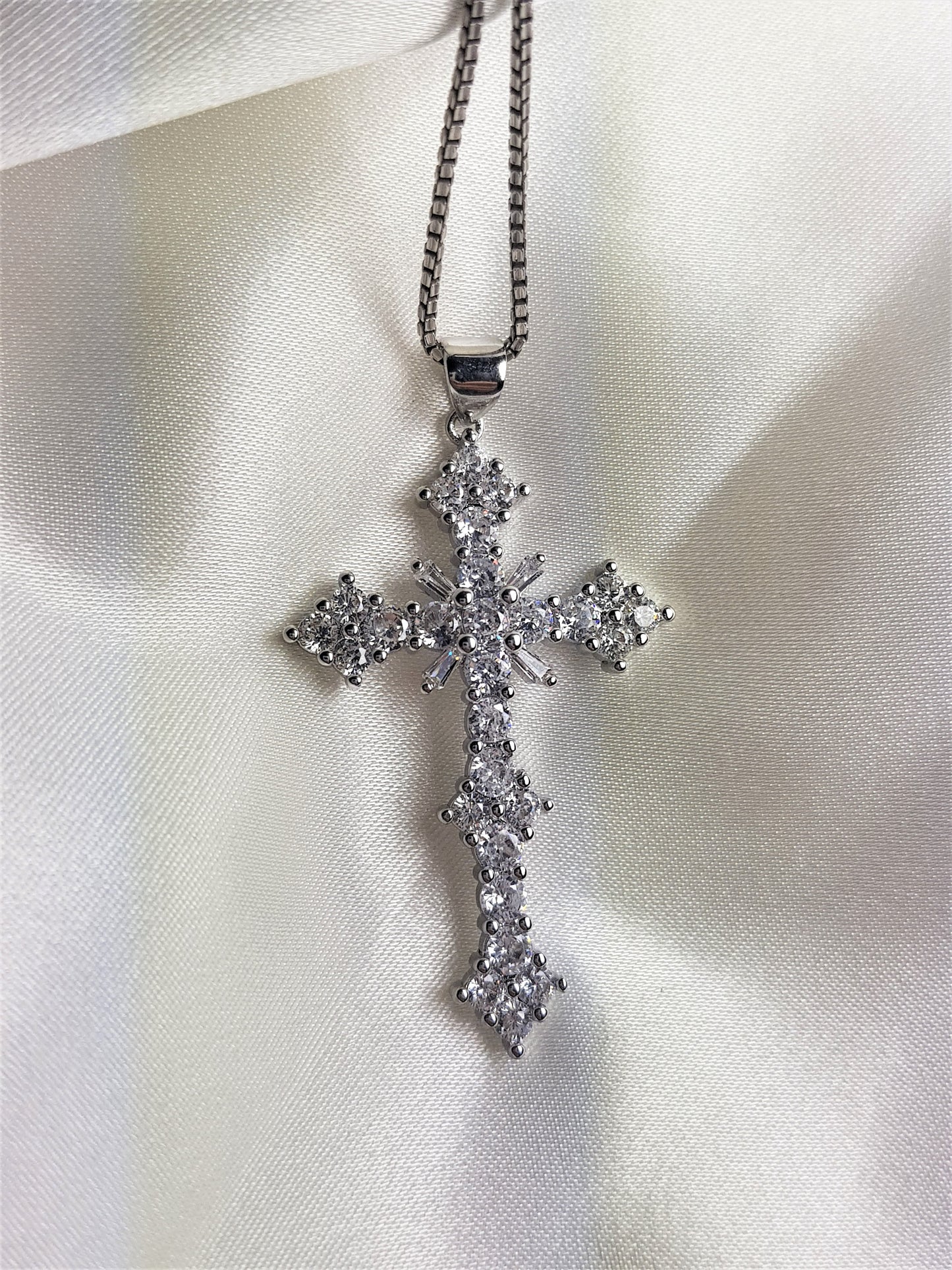 Deborah Cross Necklace