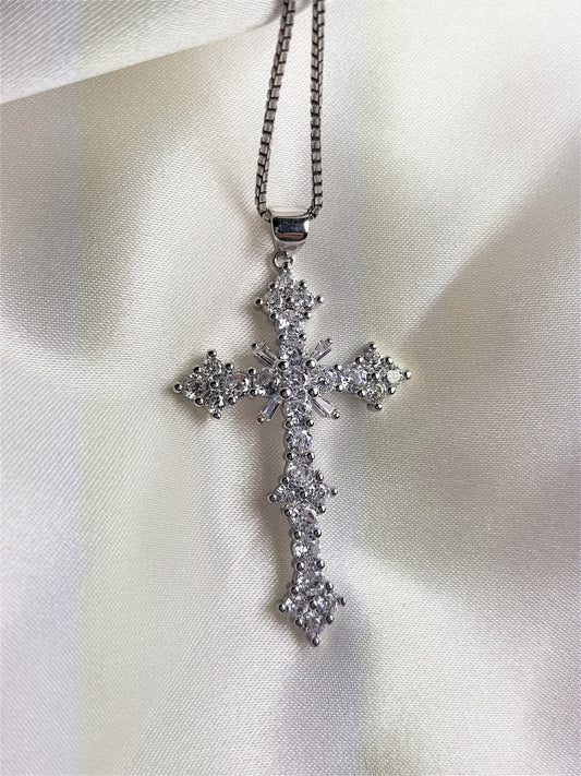 Deborah Cross Necklace