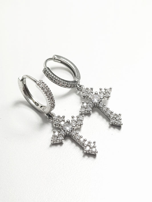 Eunice Cross Earrings